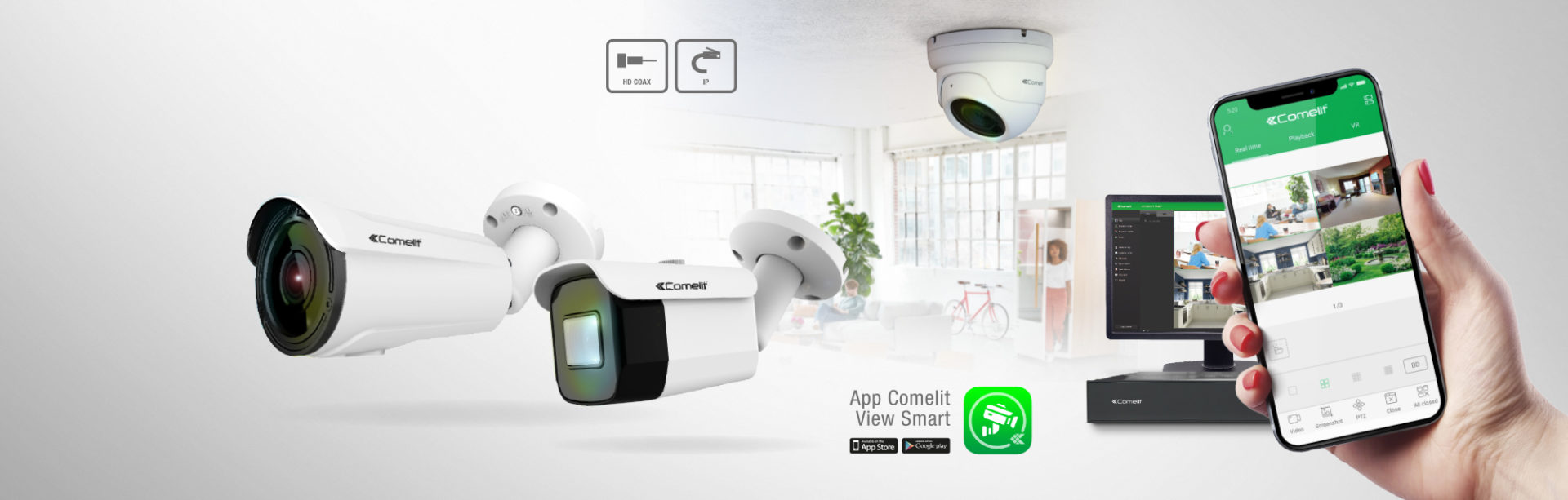 Comelit vidéo surveillance / interphonie